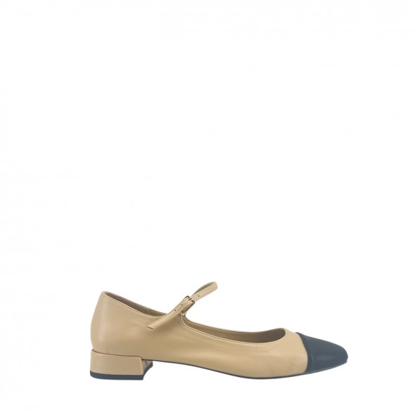 Zapato Mary Jane De Tacón Bajo